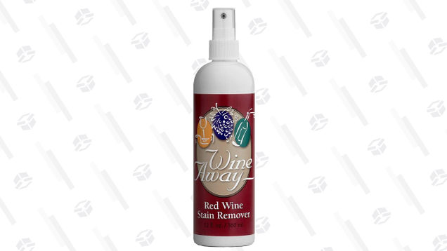 Wine Away is a great stain remover for...wait for it...red wine. But also other red fruit stains. Think cranberries, pomegranates, and the like.